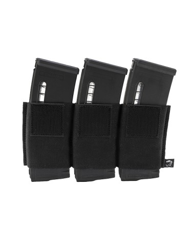 viper triple poche chargeur noir aeg type velcro
