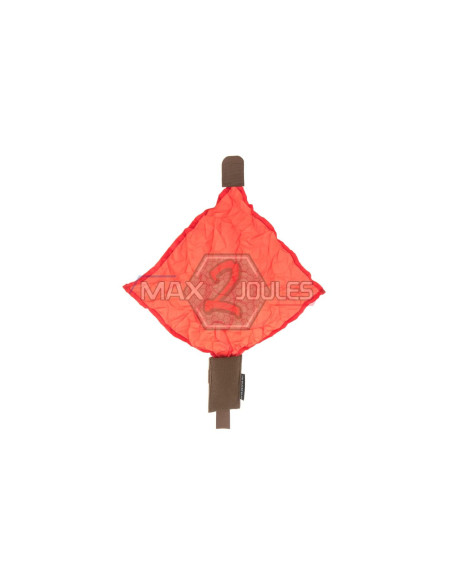 drapeau de touche rouge dans pochette TAN MOLLE INVADERGEAR