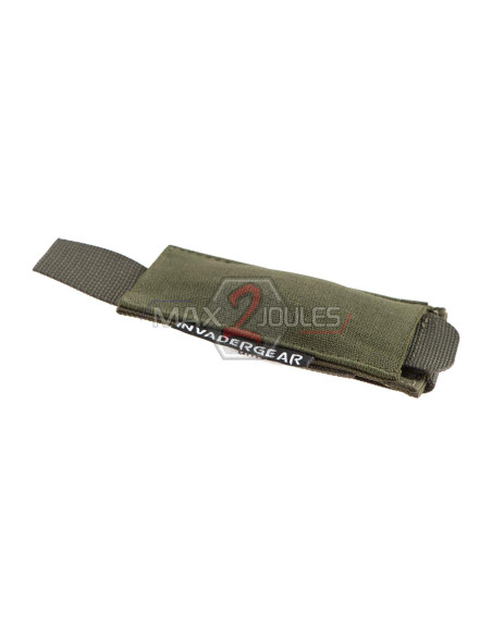 drapeau de touche rouge dans pochette OD MOLLE INVADERGEAR