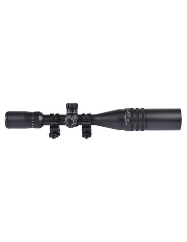 lunette grossissante JS tactical rétroéclairée 4-16X44 noir + montage