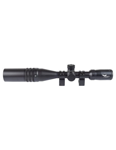 lunette grossissante JS tactical rétroéclairée 4-16X44 noir + montage