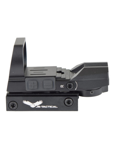 point rouge multi reticule noir JS-Tactical RECHARGEABLE HD101R