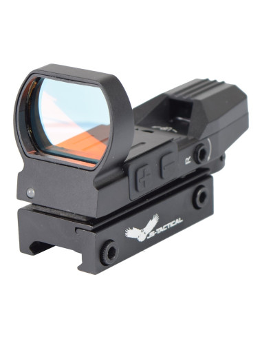point rouge multi reticule noir JS-Tactical RECHARGEABLE HD101R