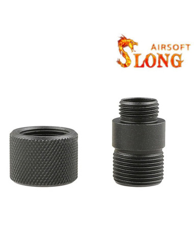 SLONG adaptateur silencieux type C 11mm cw vers 14mmccw