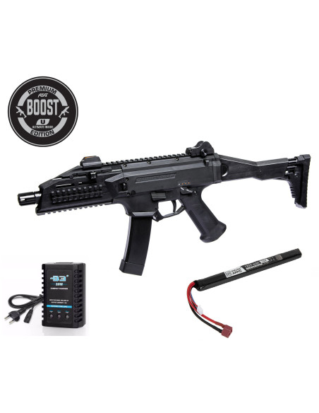 Pack PROMO Scorpion evo3 a1 ultimate BOOST + lipo + chargeur lipo ASG action sport games