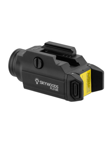 Lampe PA avec laser rouge rechargeable Typhon 510 lumens SKYWOODS