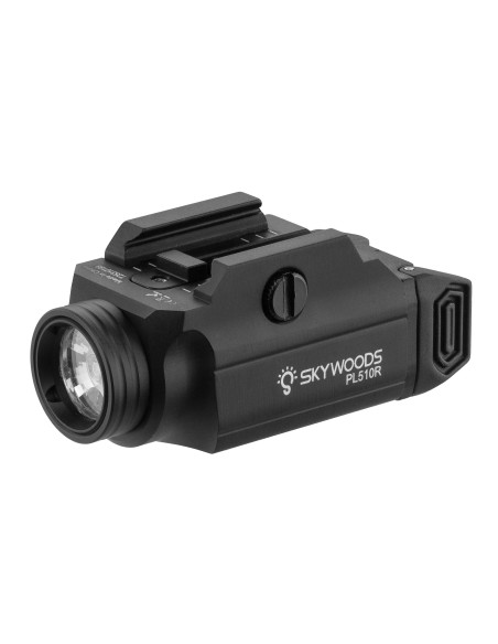 Lampe PA avec laser rouge rechargeable Typhon 510 lumens SKYWOODS