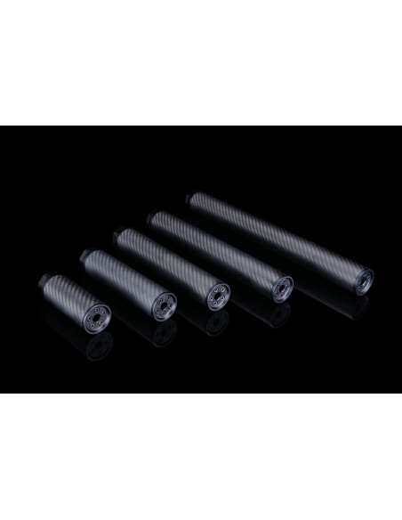 Silencieux carbone SILVERBACK Medium 24mm CW