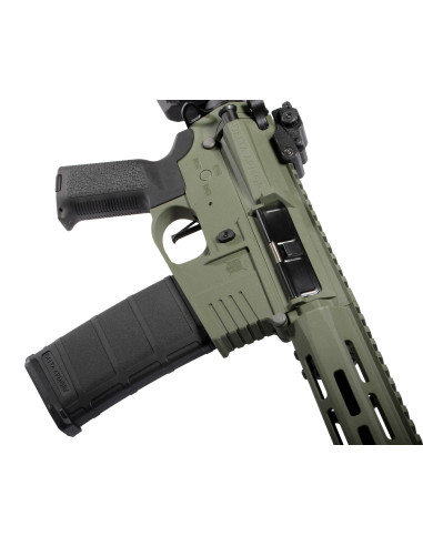 replique M4 AR15 M-lok silentOps 8" Charlie eagle Olive Delta Armory