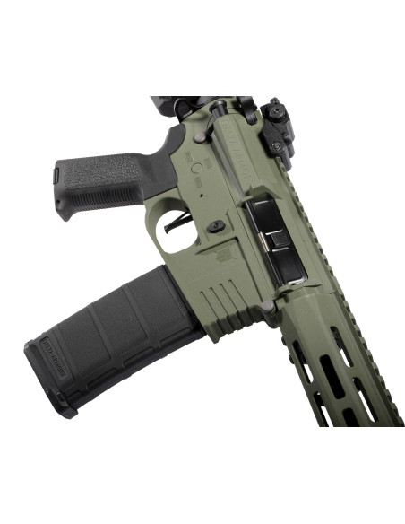 replique M4 AR15 M-lok silentOps 8" Charlie eagle Olive Delta Armory