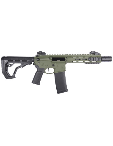 replique M4 AR15 M-lok silentOps 8" Charlie eagle Olive Delta Armory