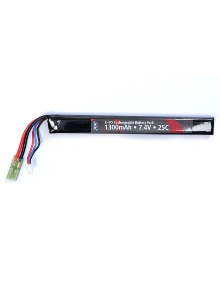 batterie lipo 7.4v 1300 mah asg 18568