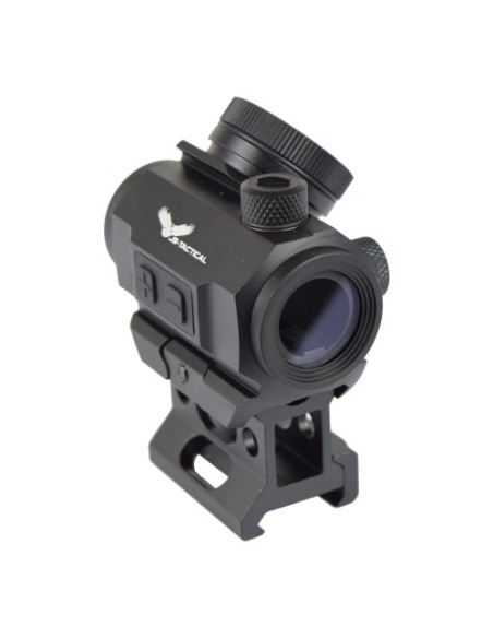 point rouge red dot rechargeable MK1S avec rehausse JS-tactical