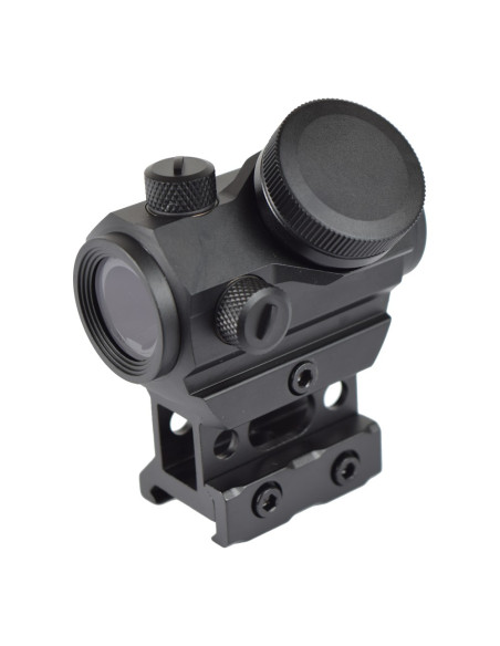 point rouge red dot rechargeable MK1S avec rehausse JS-tactical