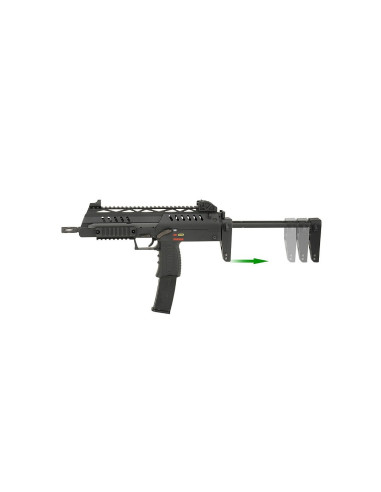 réplique smg8 GBBR WE airsoft noir WE