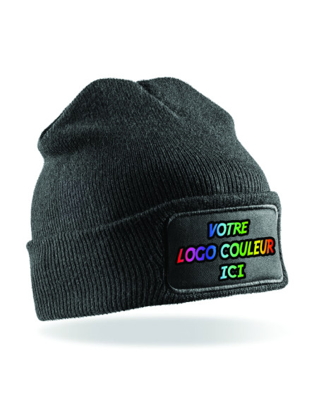 bonnet imprimable double tricot RESULT avec impression logo