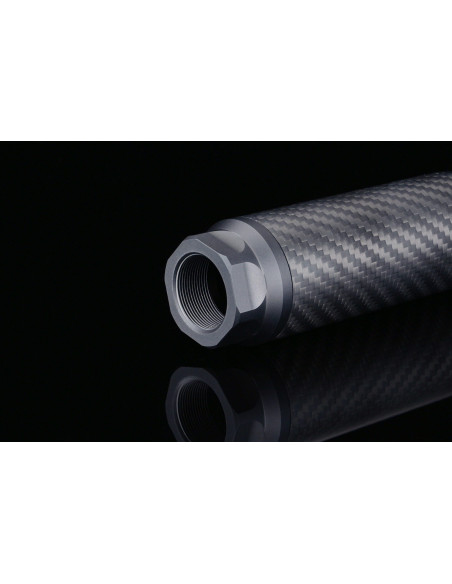 silencieux Carbone long 24mm CW SILVERBACK Silverback Airsoft – Snipers & répliques haut de gamme
