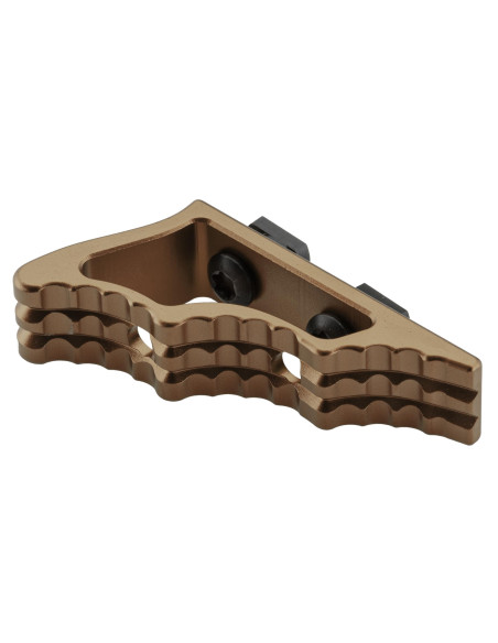 poignee angle grip aluminium TAN CNC M-lok bo manufacture