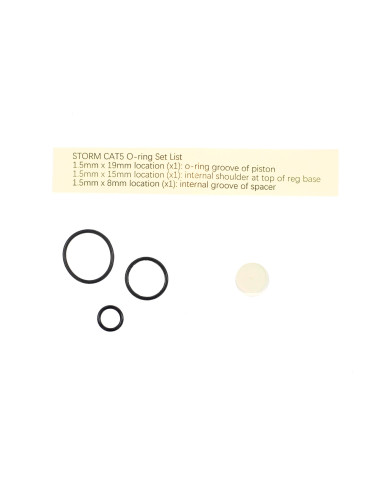 Kit de joints toriques pour STORM catégorie 5 Wolverine wolverine Airsoft