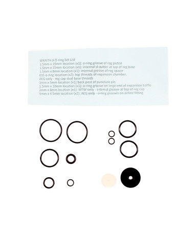 Kit de joints toriques pour tube WRAITH X HPA Wolverine wolverine Airsoft