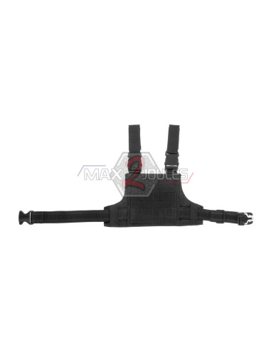 plaque de cuisse mk.II noir invader gear 2437 invader gear