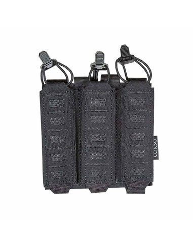 Poche DAGGER triple chargeurs MP5 / MP7 NOIR CORSO Tactical