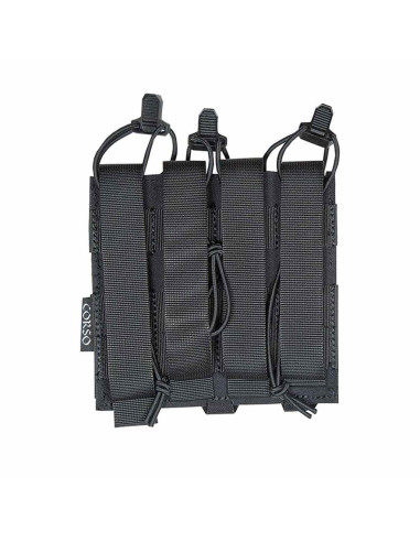 Poche DAGGER triple chargeurs MP5 / MP7 NOIR CORSO Tactical CORSO Tactical