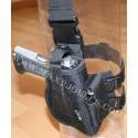 Holster noir Jambe D