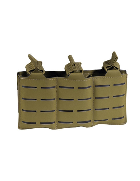 Poche molle DAGGER triple chargeur M4 Coyote Tan CORSO Tactical CORSO Tactical