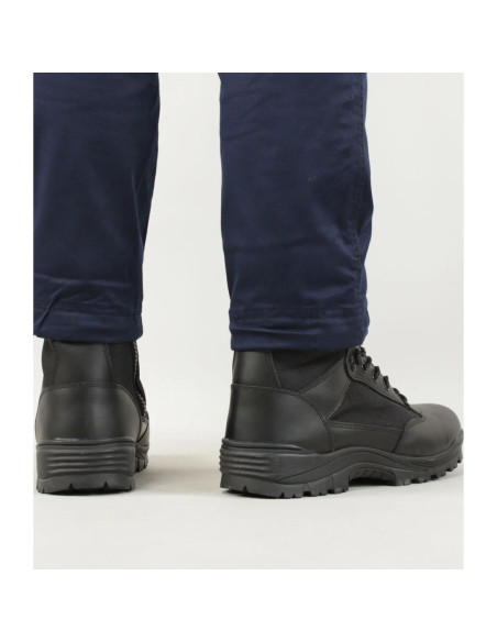 Chaussure Tactique rangers noir avec fermeture ykk Mil-Tec – Équipement militaire, airsoft et outdoor