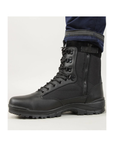 Chaussure Tactique rangers noir avec fermeture ykk Mil-Tec – Équipement militaire, airsoft et outdoor
