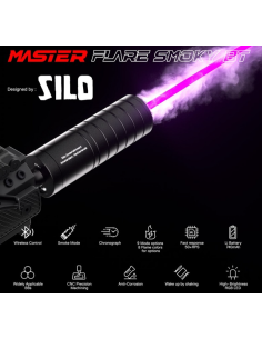 tracer master x SILO E-shooter unit flare fumée bluetooth 