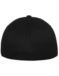 casquette Tactel MESH FLEXFIT Full Noir Imprimable  2