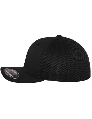 casquette Tactel MESH FLEXFIT Full Noir Imprimable 