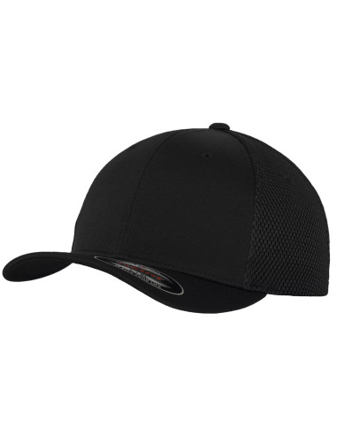 casquette Tactel MESH FLEXFIT Full Noir Imprimable 
