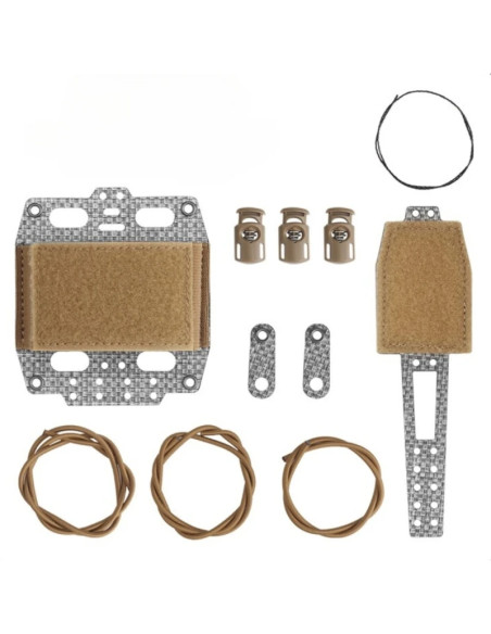 Pochette Coyote pour casque pour batterie pour NVG ou ventillo wosport 