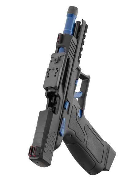 Replique GBB pistolet Lancer Tactical LTX Competition airsoft Noir / BLEU lancer tactical