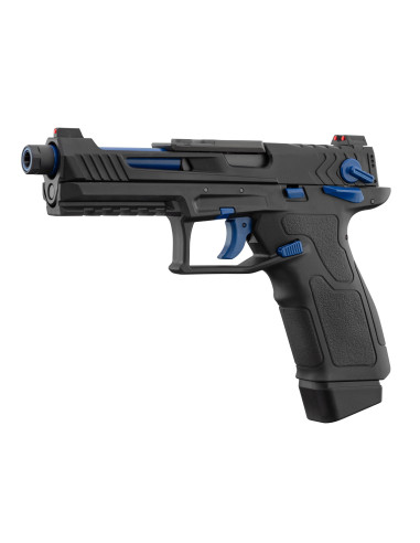 Replique GBB pistolet Lancer Tactical LTX Competition airsoft Noir / BLEU lancer tactical