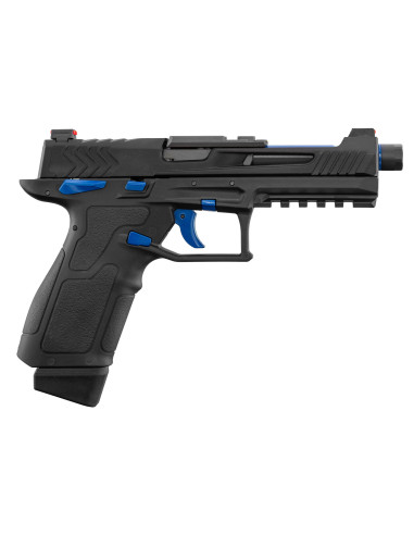 Replique GBB pistolet Lancer Tactical LTX Competition airsoft Noir / BLEU lancer tactical
