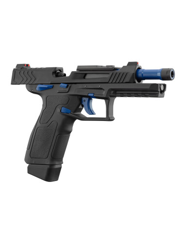 Replique GBB pistolet Lancer Tactical LTX Competition airsoft Noir / BLEU lancer tactical
