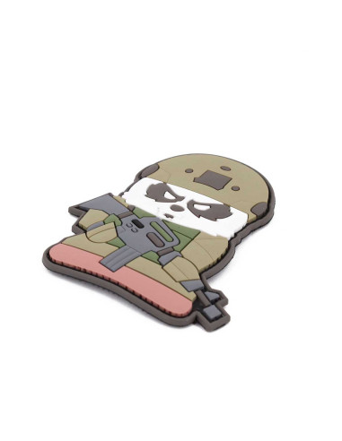 Patch pvc Velcro Panda militaire tactique 