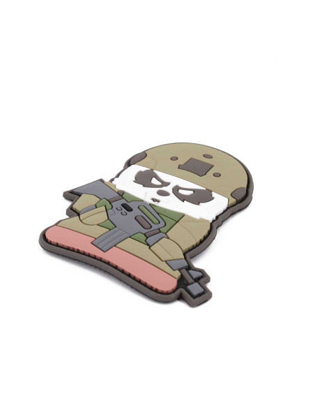Patch pvc Velcro Panda militaire tactique 