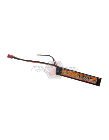 Batterie lipo 7.4v 1100mah 20 compact T-dean vbpower VBPOWER victory battery