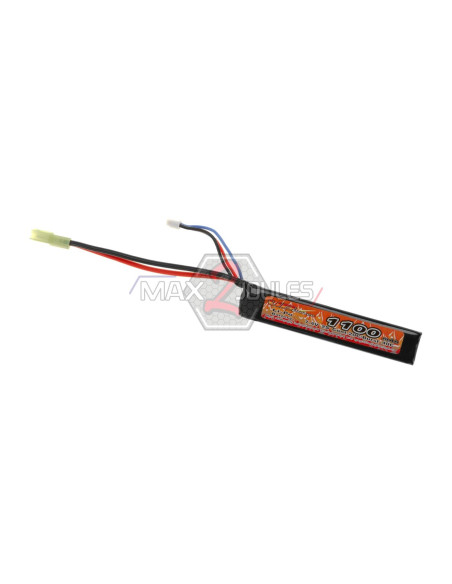 Batterie lipo 7.4v 1100mah 20 compact mini tamiya vbpower VBPOWER victory battery