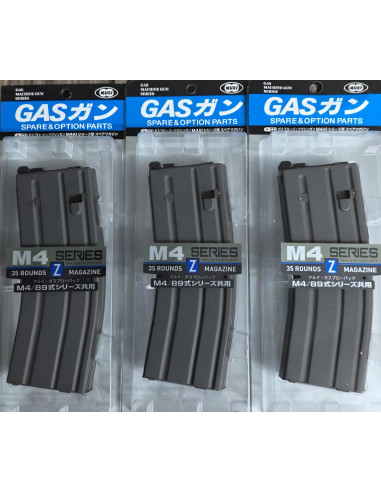 lot de 3 chargeurs M4 gaz MWS GBBR 35bb's ZET system tokyo marui TOKYO MARUI