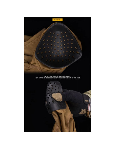 Cagoule tactique NOIRE WST 2.0 avec protège dents WOSPORT WOSPORT airsoft
