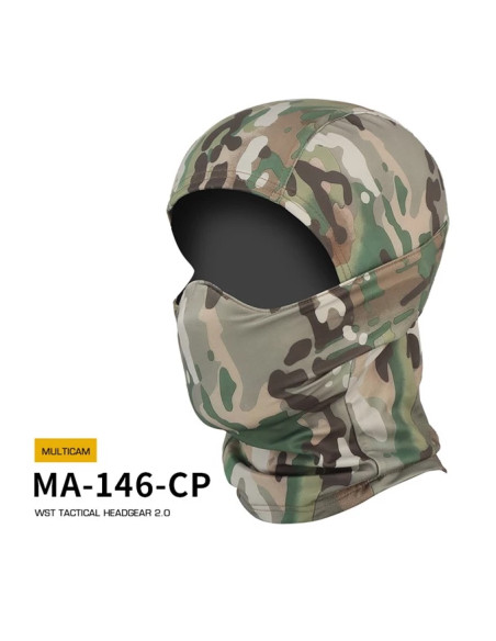 Cagoule tactique MULTICAM WST 2.0 avec protège dents WOSPORT WOSPORT airsoft