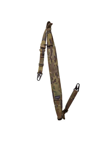 Sangle tactique multicam Crossbones MK1 en 1ou 2 points CORSO TACTICAL CORSO Tactical