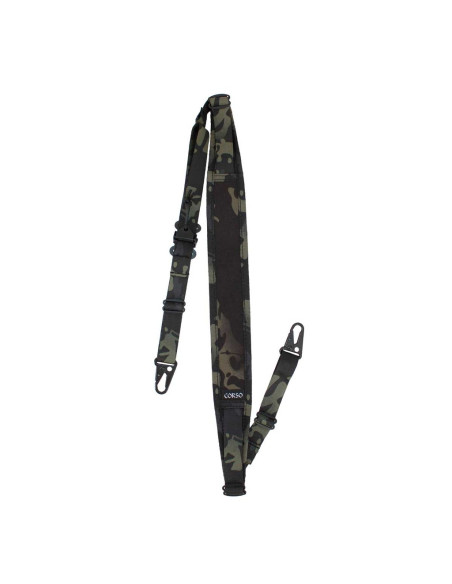 Sangle tactique multicam black Crossbones MK1 en 1ou 2 points CORSO TACTICAL CORSO Tactical
