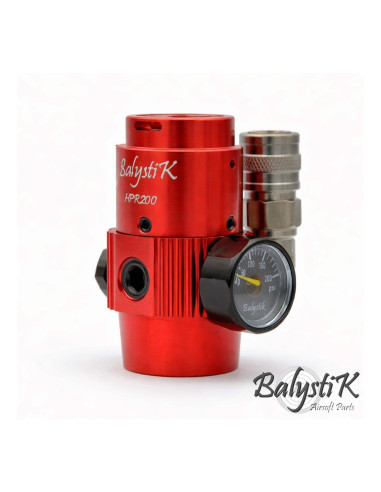 Regulateur HPA compact BALYSTIK HPR200 US -rouge balystik